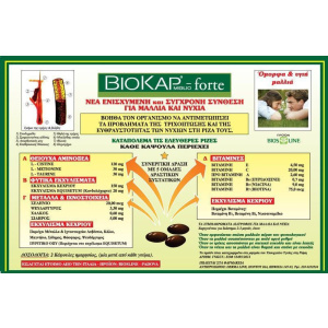 Biosline - Biokap 60 ταμπλέτες Kατά της Tριχόπτωσης