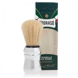 Proraso - Shaving Brush Πινέλο Ξυρίσματος Λευκό με Τρίχα Χοίρου
