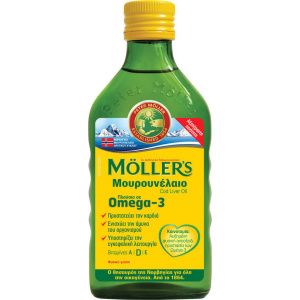 Moller's - Cod Liver Oil Μουρουνέλαιο 250ml Natural