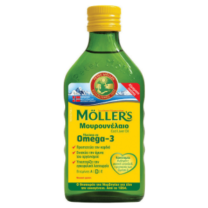 Moller's Cod Liver Oil Μουρουνέλαιο 250ml Natural