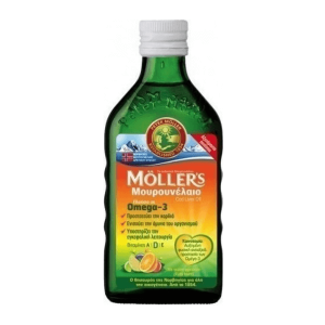 Moller's Cod Liver Oil Μουρουνέλαιο 250ml Tutti Frutti