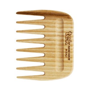 Tek Pick comb in natural wood No 202003