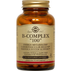 Solgar - B-Complex "100" Extra High Potency 50caps