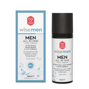 Vican - Wise Men All in One Face Cream & After Shave 50ml
