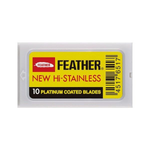 Feather - Platinum Coated Blade 10τμχ