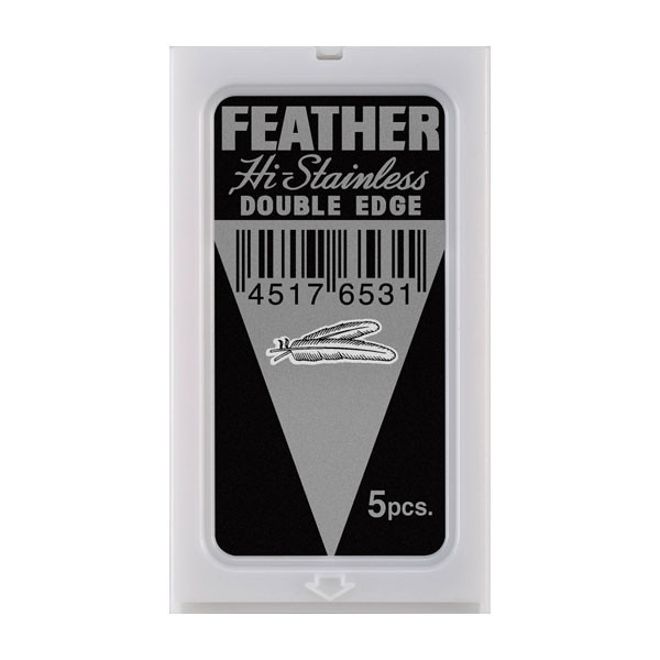 Feather - Platinum Coated Blade 5pcs