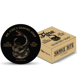 Fine Accoutrements - Snake Bite Shaving Soap 150ml
