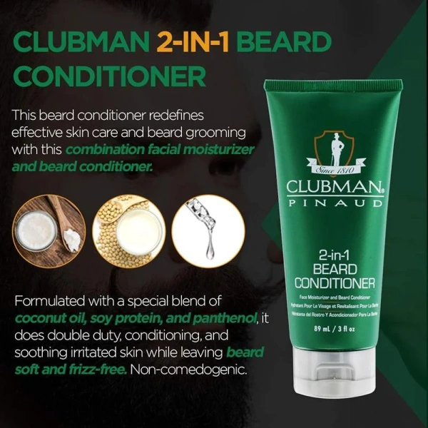 Clubman - Pinaud 2 in 1 Beard Conditioner 89ml