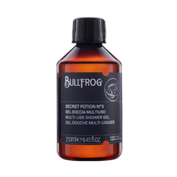 Bullfrog - Multi use Shower Gel Body hair & face Secret Potion No3 250ml