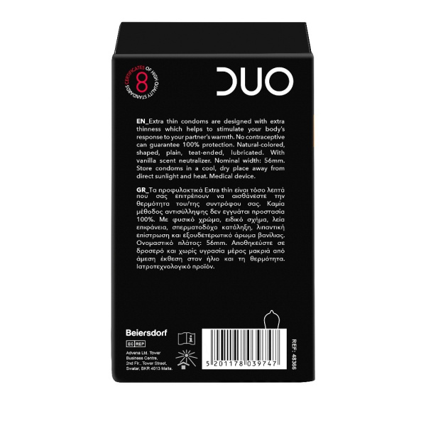 Duo - Extra Thin Family Pack 30τμχ