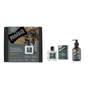 Proraso - Duo Pack Beard Gift Cypress & Vetyver  (Shampoo 200ml & Balm 100ml)