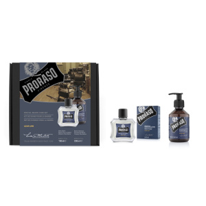 Proraso - Duo Pack Beard Gift Set Azur Lime (Shampoo 200ml & Balm 100ml)