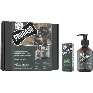 Proraso - Duo Pack Beard Care Cypress & Vetyver (Oil 30ml & Shampoo 200ml )