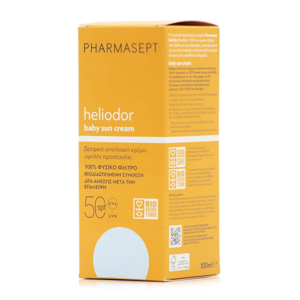 Pharmasept - Heliodor Baby Sun Cream Spf 50 100ml