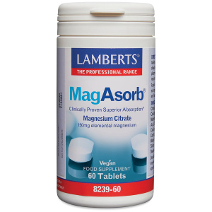 Lamberts - MagAsorb 150mg 60 ταμπλέτες