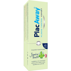 PlacAway Οδοντόκρεμα Junior 50ml με Γεύση Πορτοκάλι για 6+ χρονών