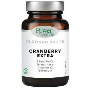 Power Of Nature - Platinum Range Cranberry Extra 30caps