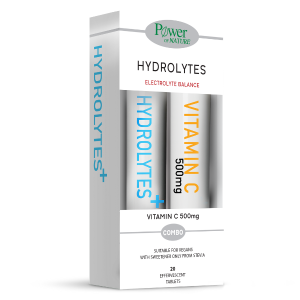 Power Of Nature - Hydrolytes 20tbs & Vitamin C 500mg 20tbs
