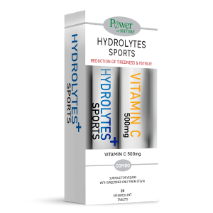 Power Of Nature - Hydrolytes Sports Stevia 20tbs & Vitamin C 500mg 20tbs