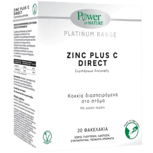Power Of Nature - Platinum Range Zinc Plus C Direct 20sticks
