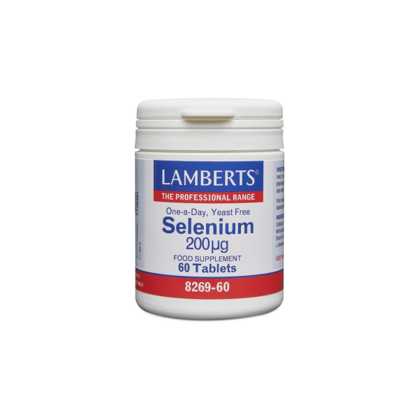 Lamberts - Selenium 200μg 60tbs