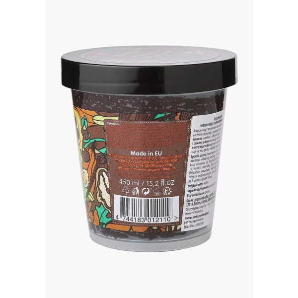 Organic Shop - Body Desserts Warming Body Scrub Hot Chocolate 450ml