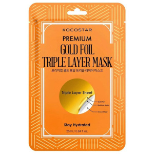 Kocostar - Premium Gold Foil Triple Layer Mask 25ml