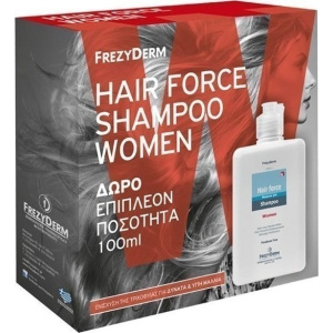 Frezyderm - Hair Force Shampoo Women 200ml Pr( + Hair Force Shampoo Women 100ml)