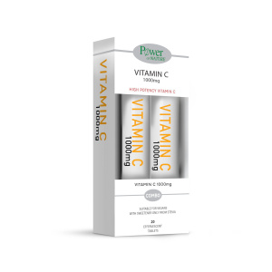Power Of Nature - Vitamin C 1000mg Stevia 20tbs 1+1 Δώρο