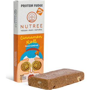 Nutree Protein Fudge Ρολό Κανέλας 60gr