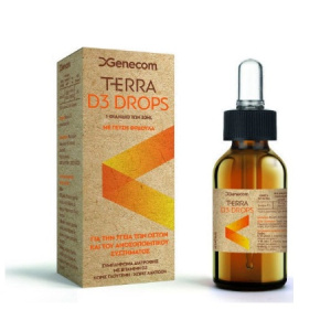 Terra D3 Drops Βιταμίνη για Ανοσοποιητικό 400iu 30ml