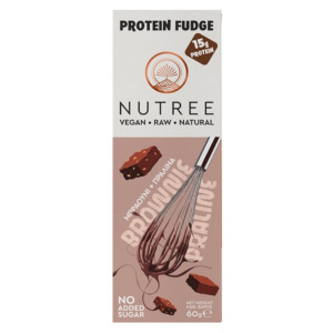 Nutree Protein Fudge Μπράουνι + Πραλίνα 60gr