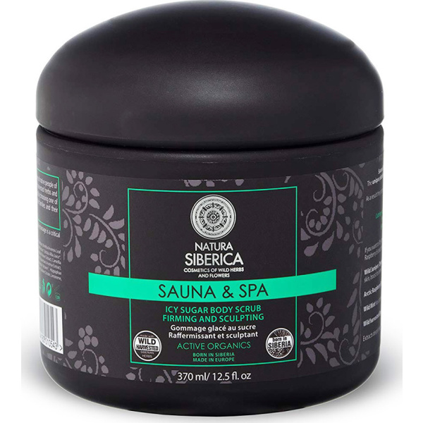 Natura Siberica - Sauna+ Spa Icy Sugar Body Scrub Slimming 370ml