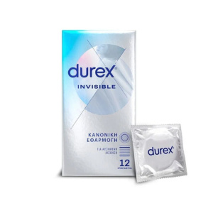 Durex Invisible Extra Sensitive 12τμχ