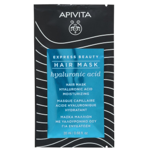 Apivita - Express Beauty Μάσκα Μαλλιών Υαλουρονικό Οξύ 20ml