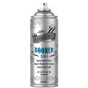 Beardburys - 2 In 1 Boomer Extra Strong Hairspray 400ml