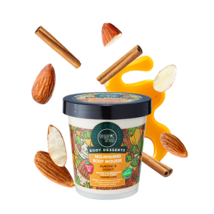 Organic Shop - Body Desserts Almond + Honey Nourishing Body Mousse 450ml