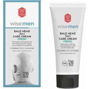 Vican Wise Men - Bald Head 3in1 Care Cream Fresh 100ml