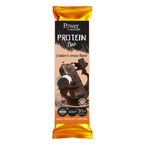 Power Of Nature - Protein Bar Cookies + Cream 60gr