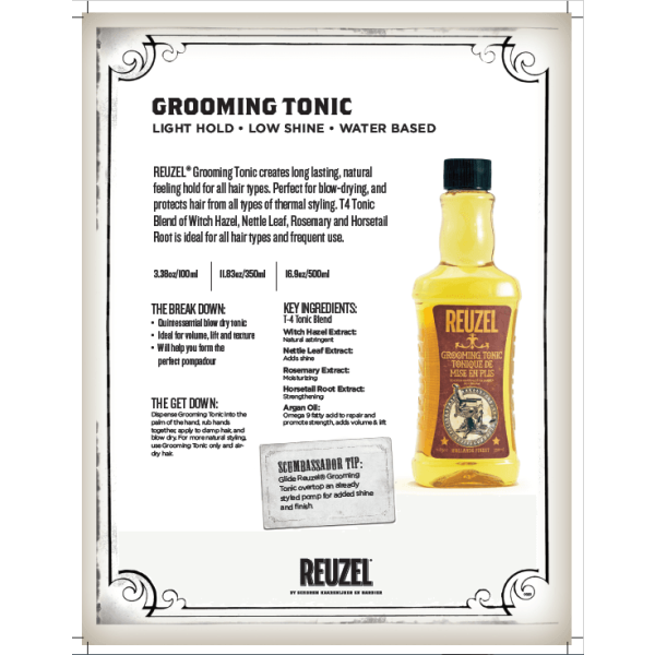 Reuzel - Grooming Tonic 500ml