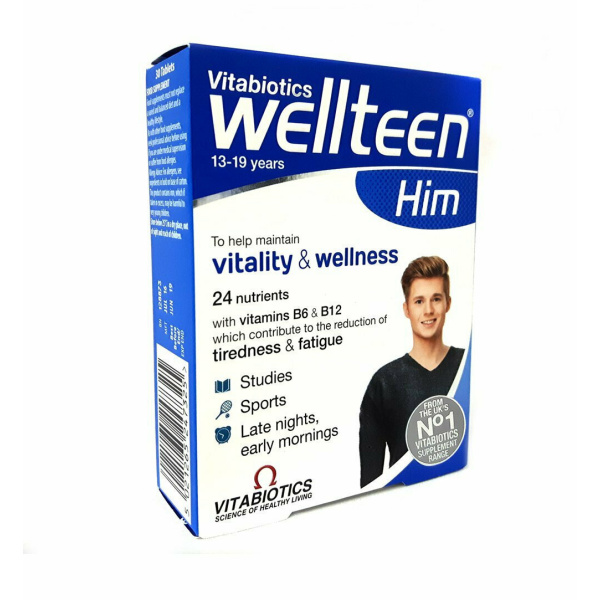Vitabiotics -  Wellteen Him 30tbs